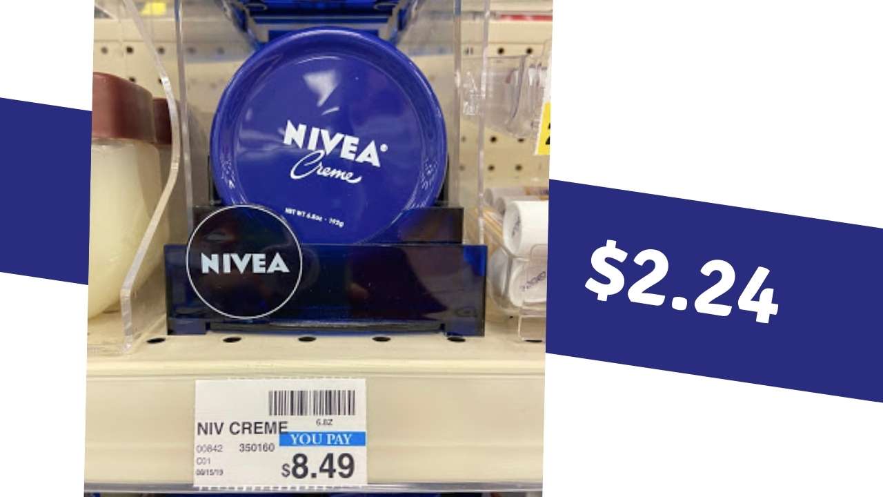 Nivea Creme for 2.24 (reg. 8.49) with Printable Southern Savers