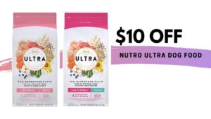 $10 off Nutro Ultra Dog Food Coupon = $4.99 a Bag :: Southern Savers