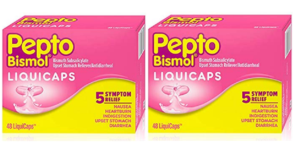Pepto Bismol Coupon Liquicaps for 99 ¢.