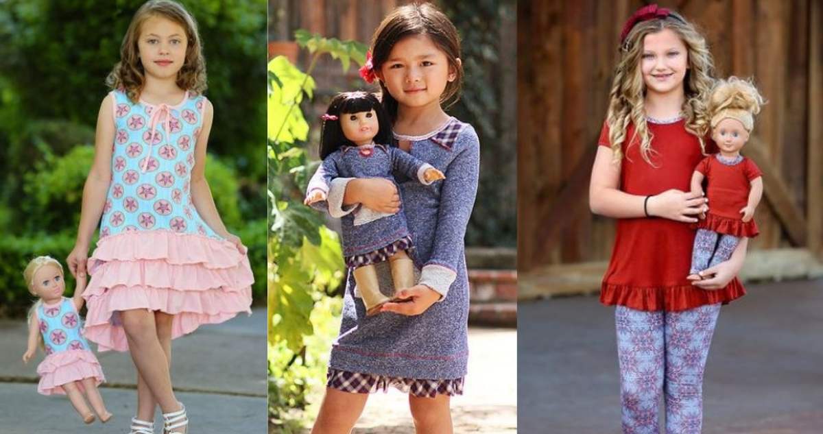 18 doll matching outfits