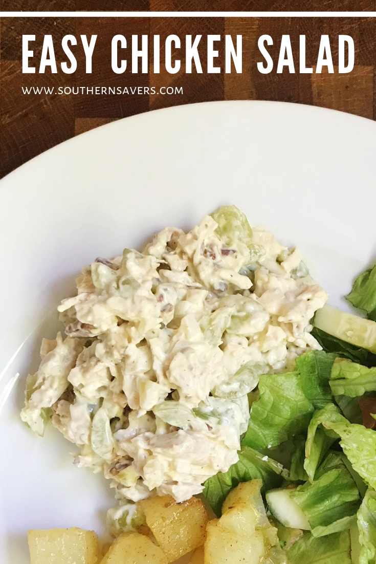 Frugal Recipe: Easy Chicken Salad
