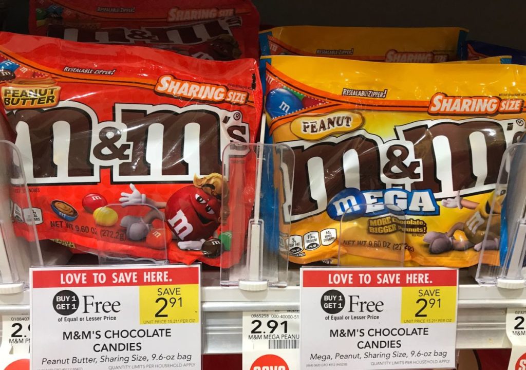 M&M's Chocolate Candies for 91¢ (reg. 3.79) at Publix! Southern Savers