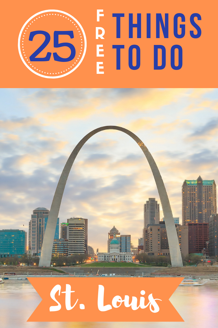 Meet me in St. Louis! If you do, you'll discover the plethora of free things to do in St. Louis, including a renowned zoo and amazing science center!