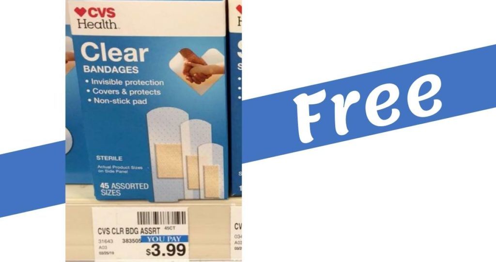 CVS Health Adhesive Bandages for Free Southern Savers