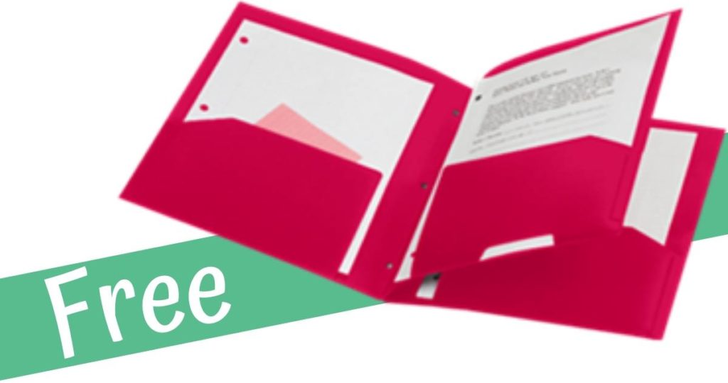 Mead Five Star 4 Pocket Portfolio for Free! Southern Savers