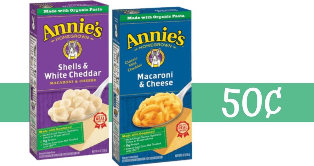 Annie s Mac Cheese For 50 At Various Stores Southern Savers