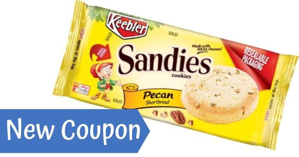 Keebler Coupon | $1/2 Sandies Cookies :: Southern Savers