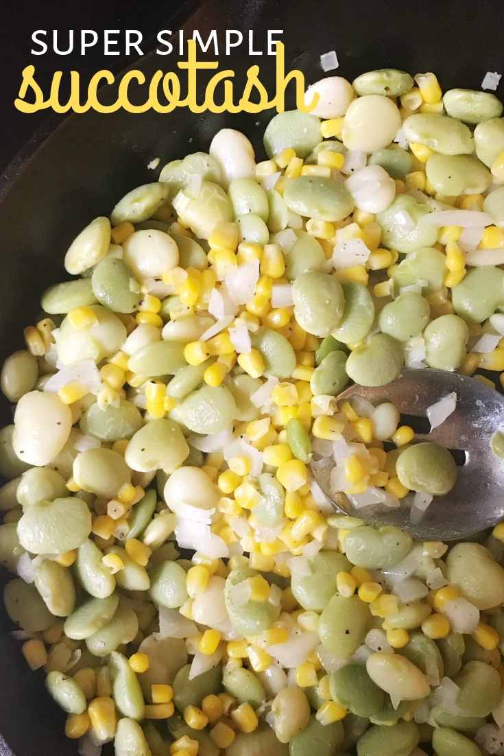 Frugal Recipe: Super Simple Succotash