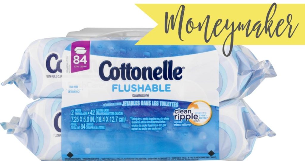 Cottonelle Flushable Wipes Moneymaker at Target Southern Savers