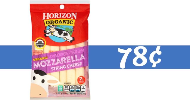 Horizon Coupons | Makes Organic String Cheese 78¢ :: Southern Savers