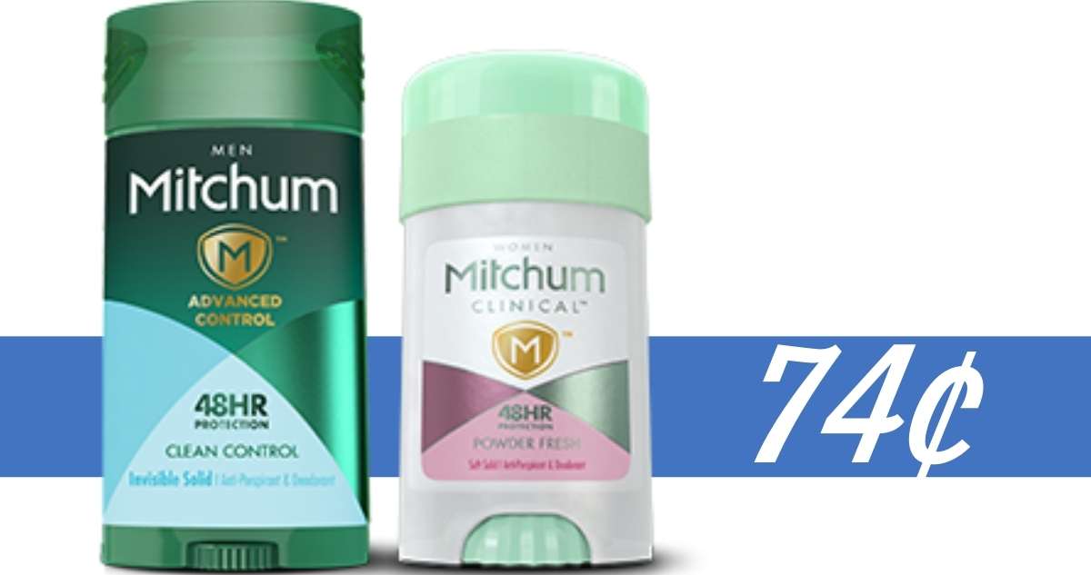 Get Mitchum Deodorant for 74¢ at Target Southern Savers