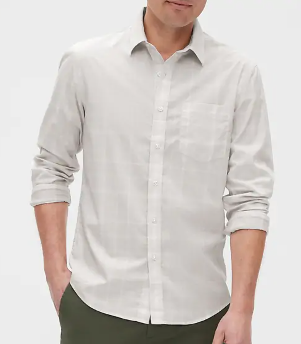 banana republic mens button down