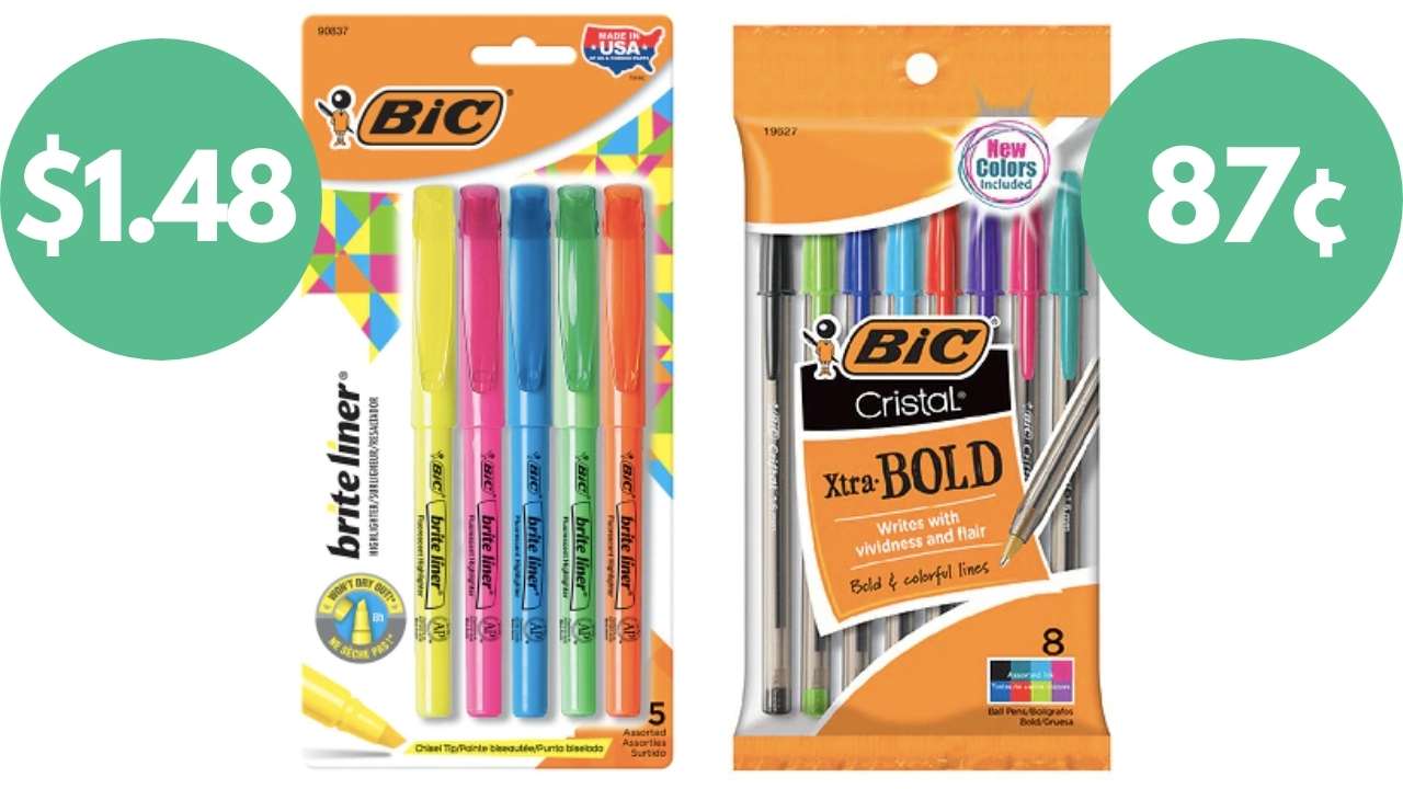 New Bic Stationary Coupon | Walgreens Deal :: Southern Savers