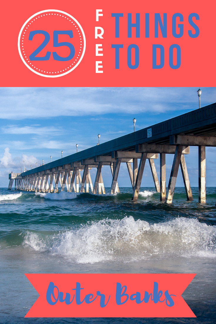 If you're headed to the western coast of North Carolina any time soon, check out this list of the top 25 free things to do in the Outer Banks NC!