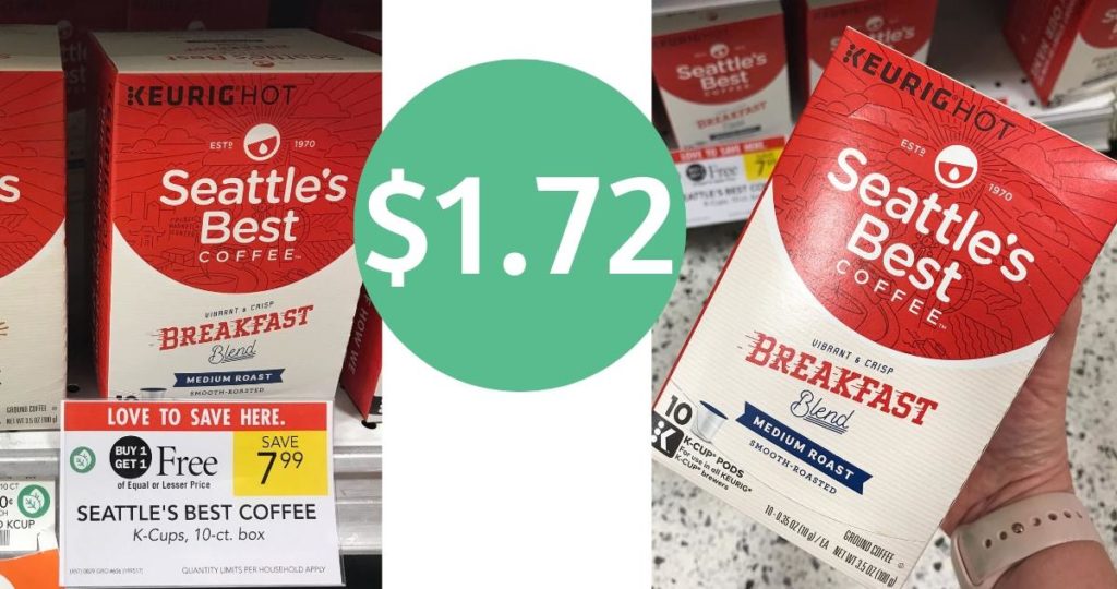 Seattle's Best Coupon | Makes K-Cups 10 Pack $1.72 :: Southern Savers
