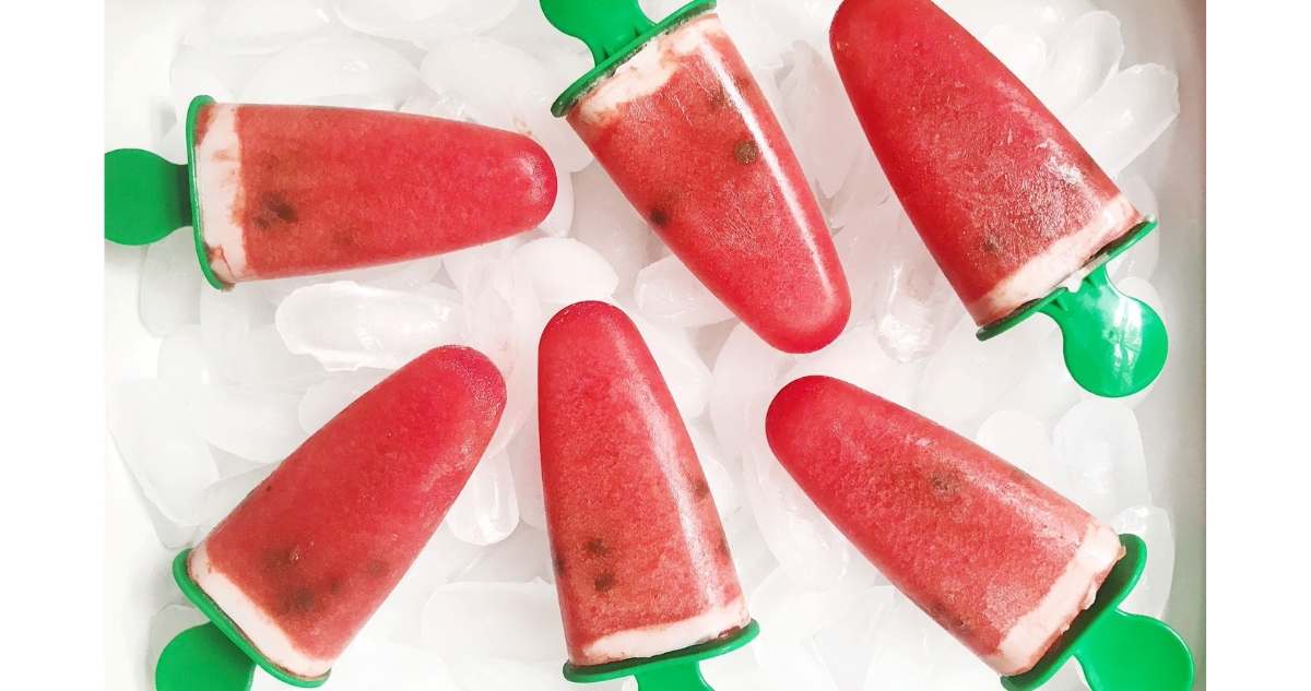 watermelon popsicles