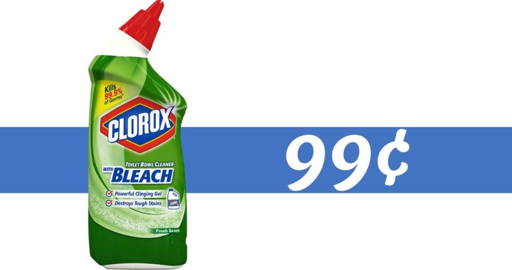 Clorox Toilet Bowl Cleaner for 99¢ at Kroger Southern Savers
