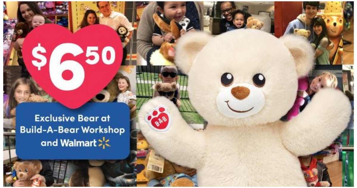 Build-A-Bear Workshop & Walmart | Build-A-Bears for $6.50! :: Southern Savers