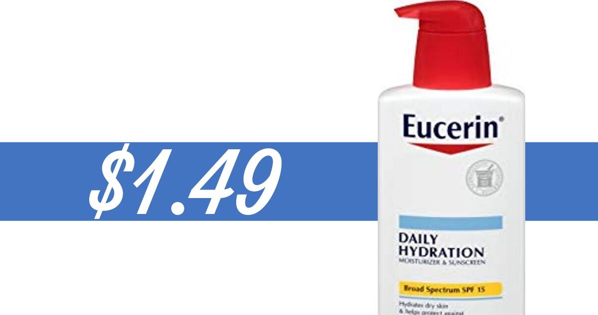 Eucerin Lotion for 1.49 at CVS Starts Tomorrow Southern Savers
