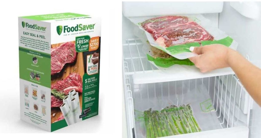 FoodSaver Coupon 5Pack Vacuum Seal Rolls for 19.99 Southern Savers