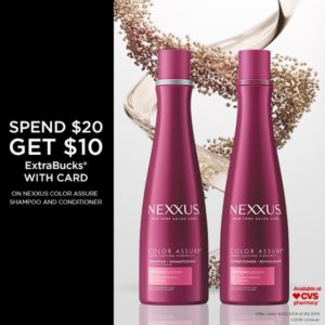 $5 off Nexxus Hair Care + $10 CVS Reward Back! :: Southern Savers