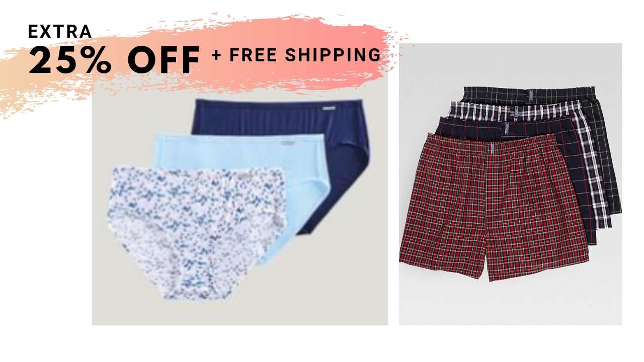 75% off Jockey Underwear & Bras + Free Shipping :: Southern Savers