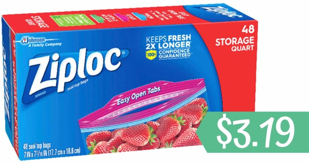 Ziploc Coupon | Makes 25-150 Count Pack $3.19 :: Southern Savers