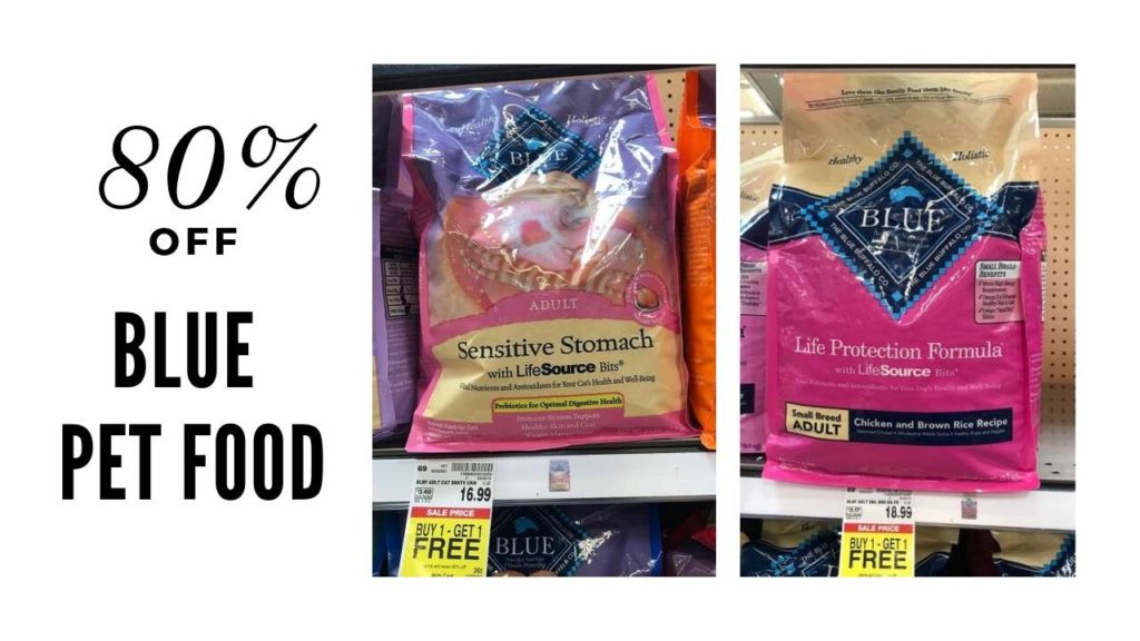 80 off Blue Dog & Cat Food at Kroger Southern Savers