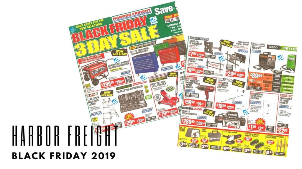 Harbor Freight Black Friday Ad 2019 :: Southern Savers