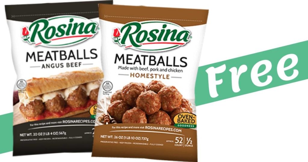 Free Rosina Meatballs at BiLo & Winn Dixie Southern Savers