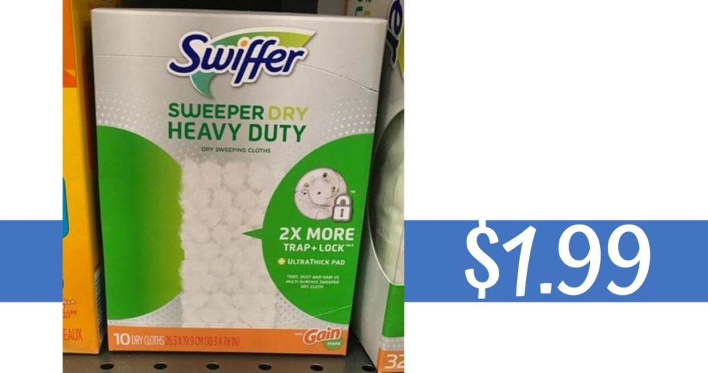 Swiffer Sweeper or Duster Refills for 1.99 at Kroger Southern Savers