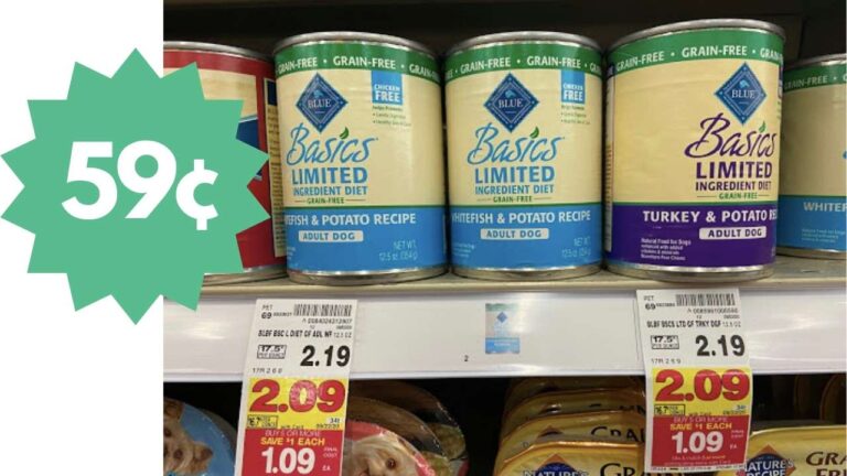 Blue Buffalo Wet Dog Food for 59¢ Per Can with Printable Coupon ...