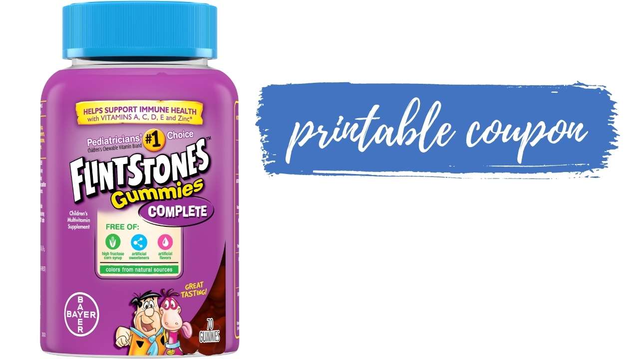 Flintstones Vitamin Coupon | $1.99 at the Kroger Mega Event :: Southern ...