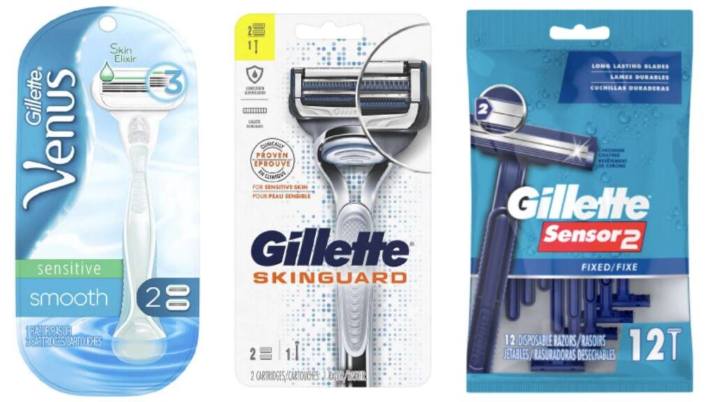 gillette razors