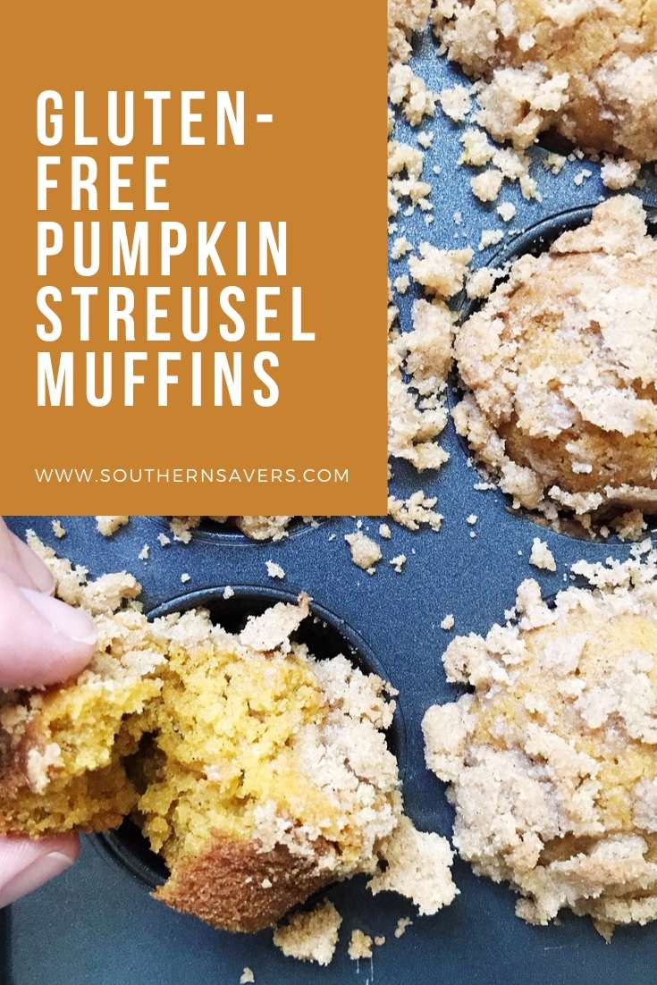 Frugal Recipe: Gluten-Free Pumpkin Streusel Muffins
