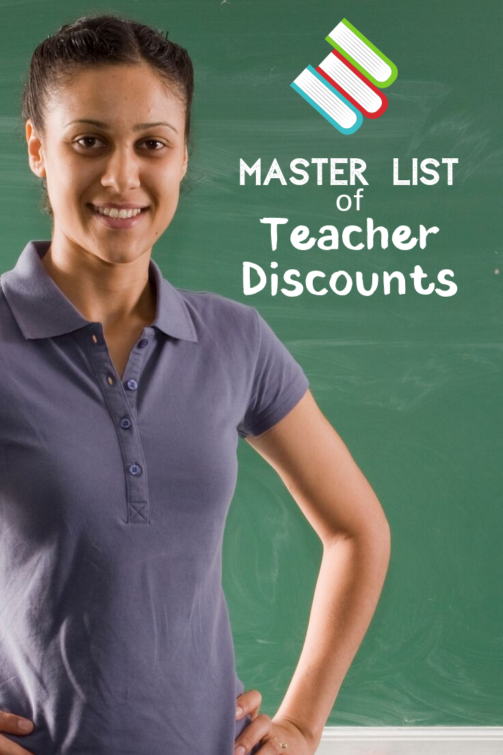 Are you a teacher or educator? Make sure you're taking advantage of all these deals in our master list of teacher discounts! 