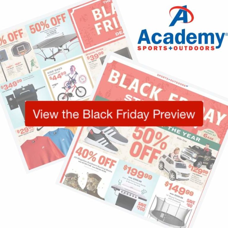 2019 Academy Sports Black Friday Ad Southern Savers