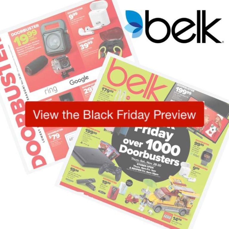 2019 Belk Black Friday Preview Southern Savers