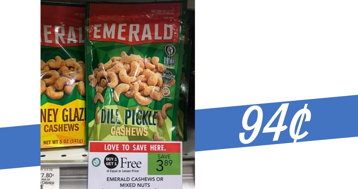 Emerald Nuts Coupon Makes it 94¢ Southern Savers