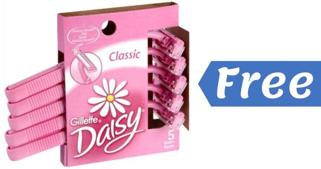 Gillette Daisy Disposable Razors for Free at Kroger Southern Savers
