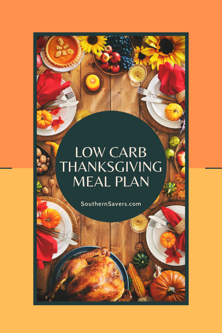 If you're eating low carb, holiday eating can cause a panic. Never fear, though—this low carb Thanksgiving meal plan has plenty of great options!