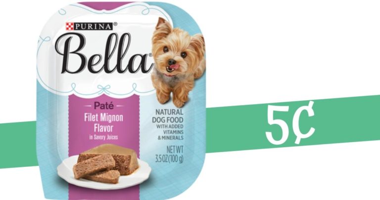 Purina Bella Wet Dog Food for 5¢ Per Tray :: Southern Savers