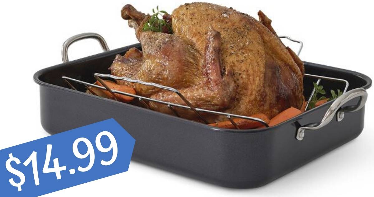 JCPenney Deal Nonstick Roasting Pan for 14.99 (reg. 30) Southern