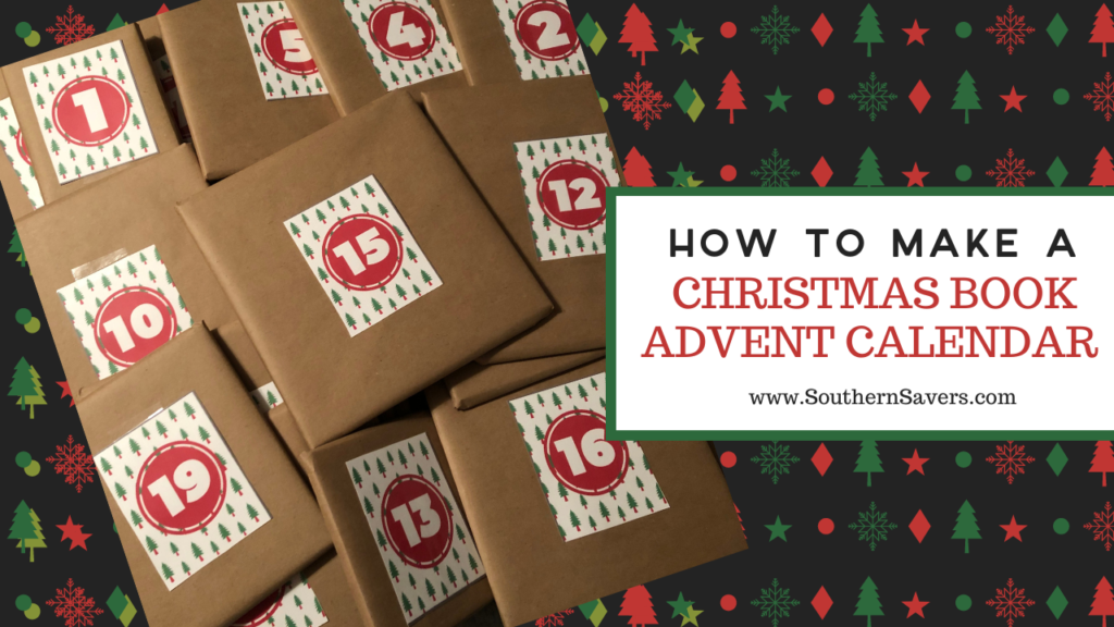 How to Make a Christmas Book Advent Calendar Southern Savers