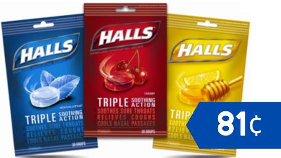 81¢ Halls Cough Drops at Publix :: Southern Savers