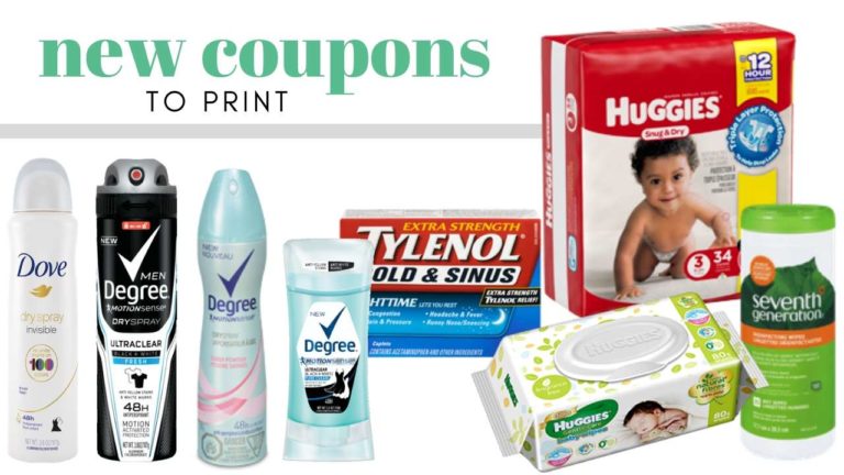 New Printable Coupons: Huggies, CoverGirl, Tylenol &amp; More :: Southern ...