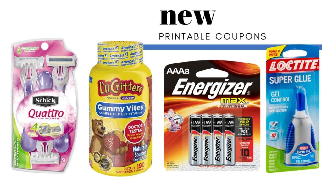 New Coupons: Schick, Energizer &amp; More :: Southern Savers