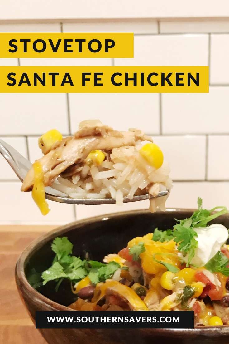 Frugal Recipe: Stovetop Santa Fe Chicken