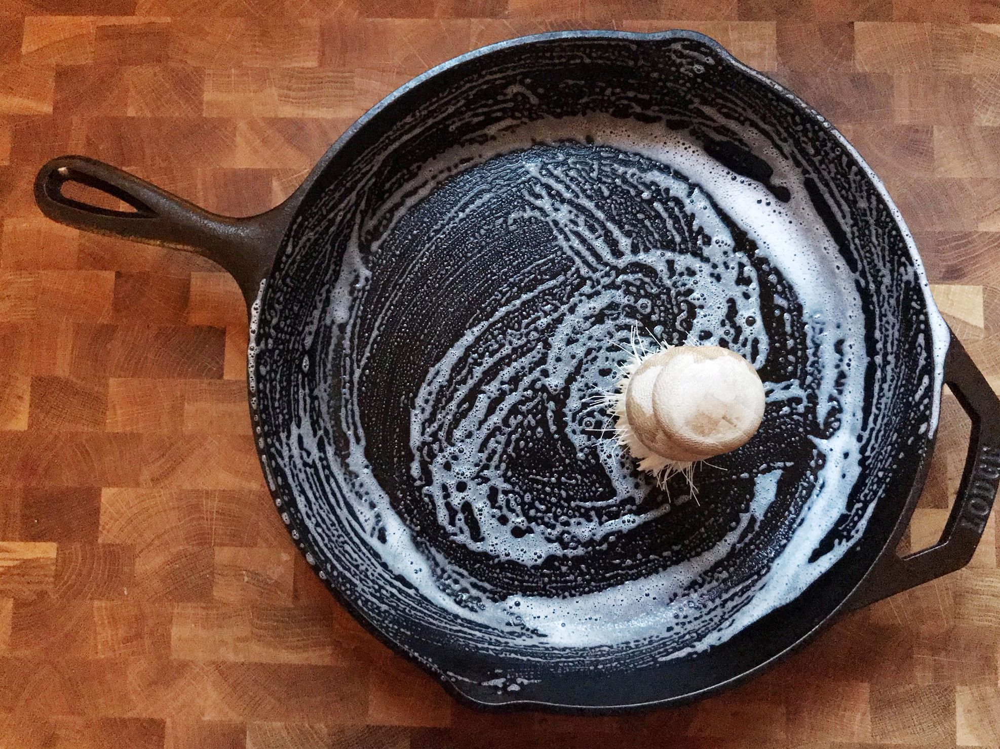 Safely Clean Your Cast-Iron Pan With This Common Pantry Staple - CNET