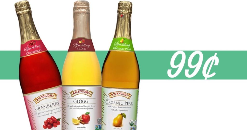 R.W. Knudsen Sparkling Juice for 99¢ Southern Savers